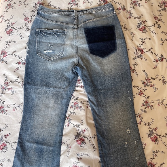 AYR distressed straight jeans - size 31 - Picture 5 of 7